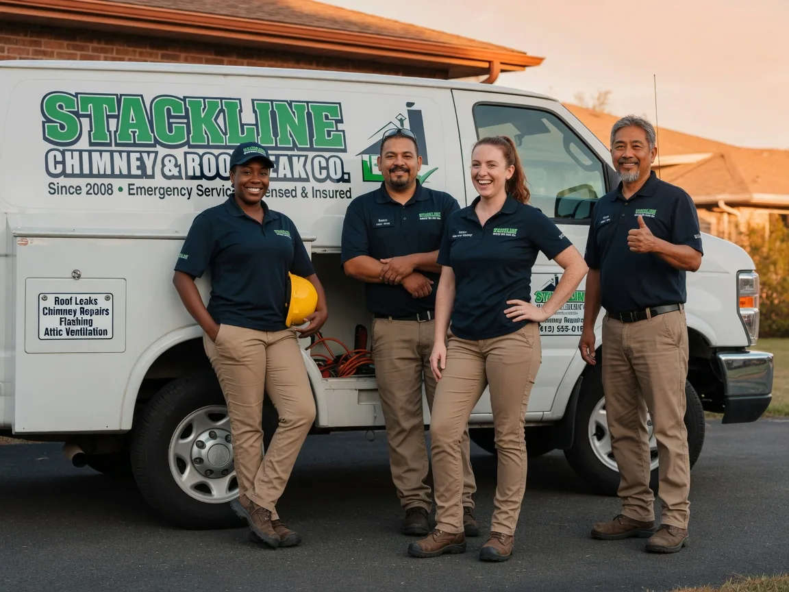 Chimney flashing repair company in Rockham, SD